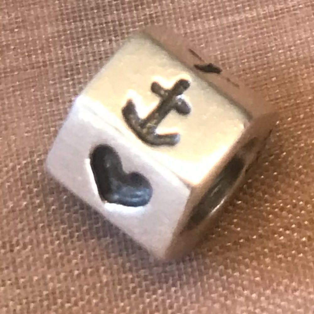 Pandora Faith Hope & Charity Charm Retired #790119